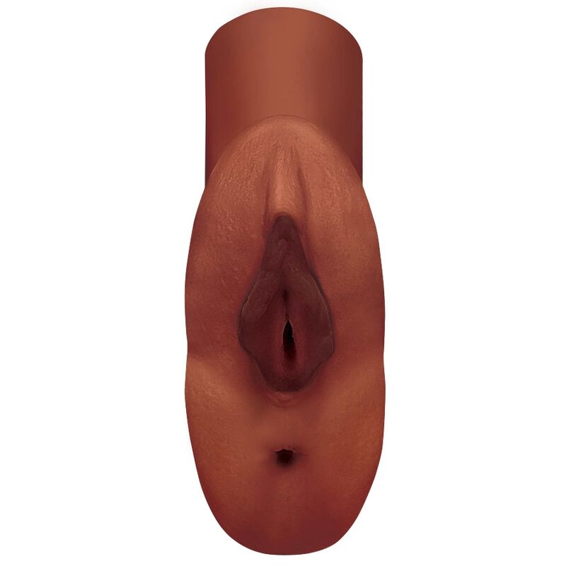 PDX PLUS - PERFECT PUSSY DOUBLE STROKER VAGINA AND NAKED BROWN MASTURBATOR