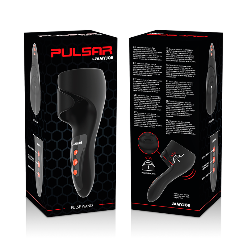 JAMYJOB - MODOS DE VIBRACIÓN Y PULSIÓN DE LA VARITA PULSAR