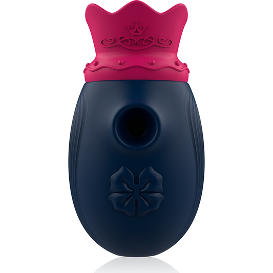 INTENSE - ESTIMULADOR DE CLITÓRIO 10 FREQUÊNCIAS DE LAMBEDURA E SUCO - AZUL