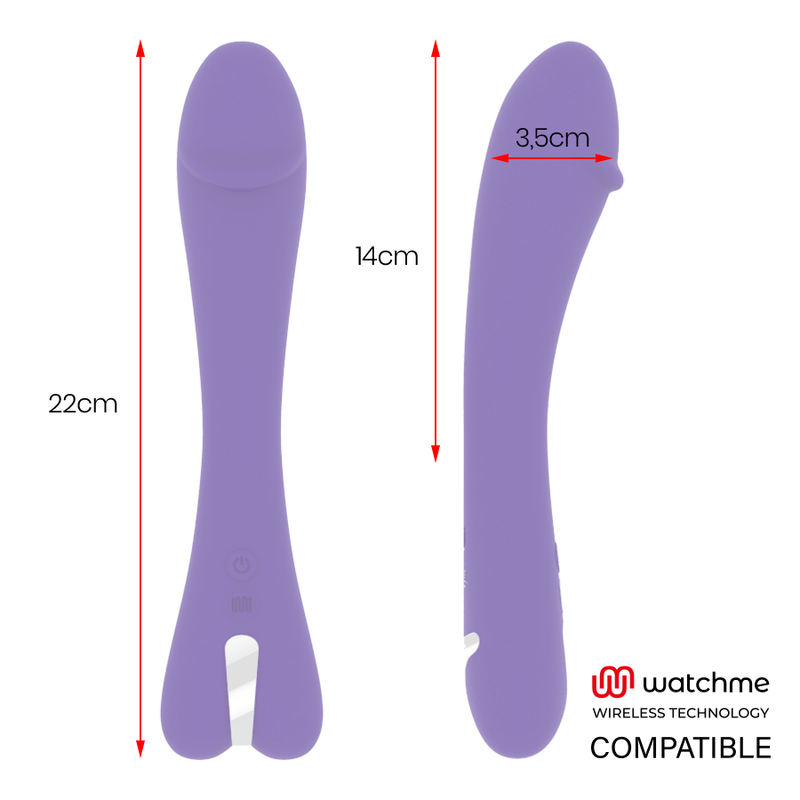 MR BOSS - ENZO VIBRADOR WATCHME TECNOLOGÍA INALÁMBRICA COMPATIBLE
