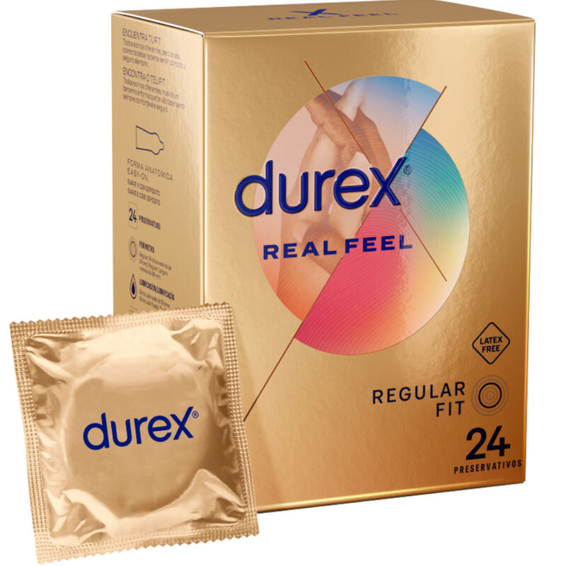 DUREX - SENSACIÓN REAL 24 UNIDADES