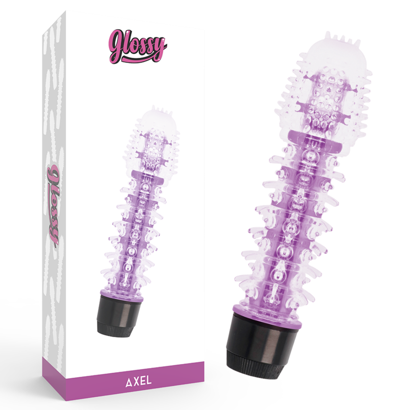 VIBRADOR AXEL MORADO BRILLANTE