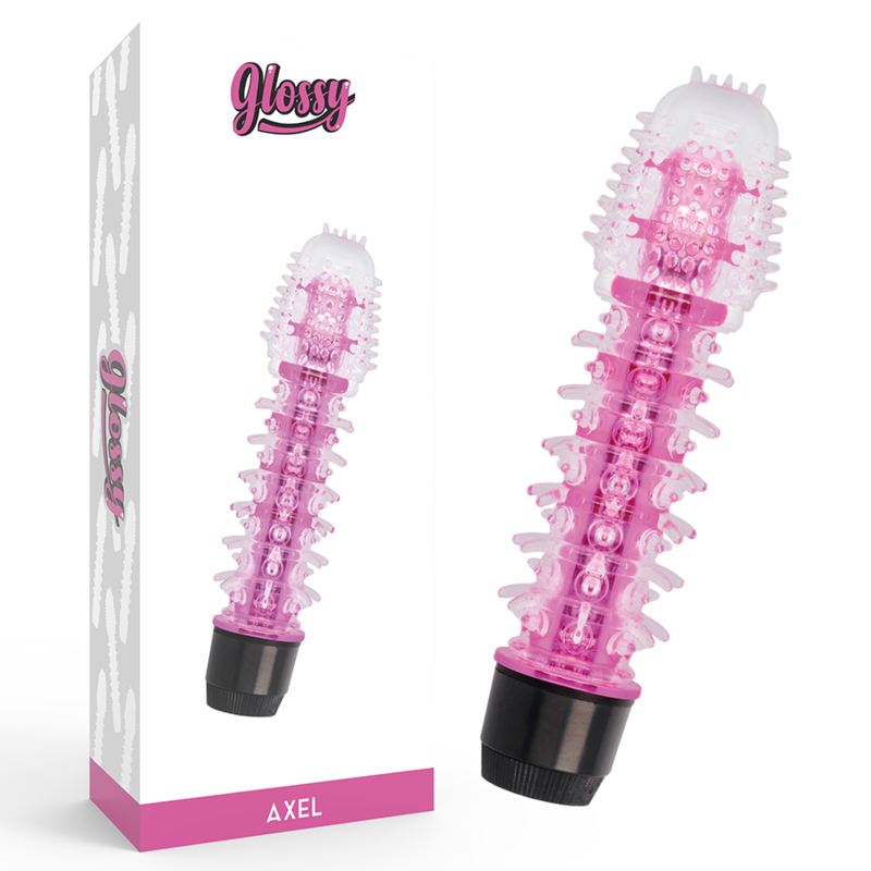 GLOSSY - VIBRADOR ROSA AXEL