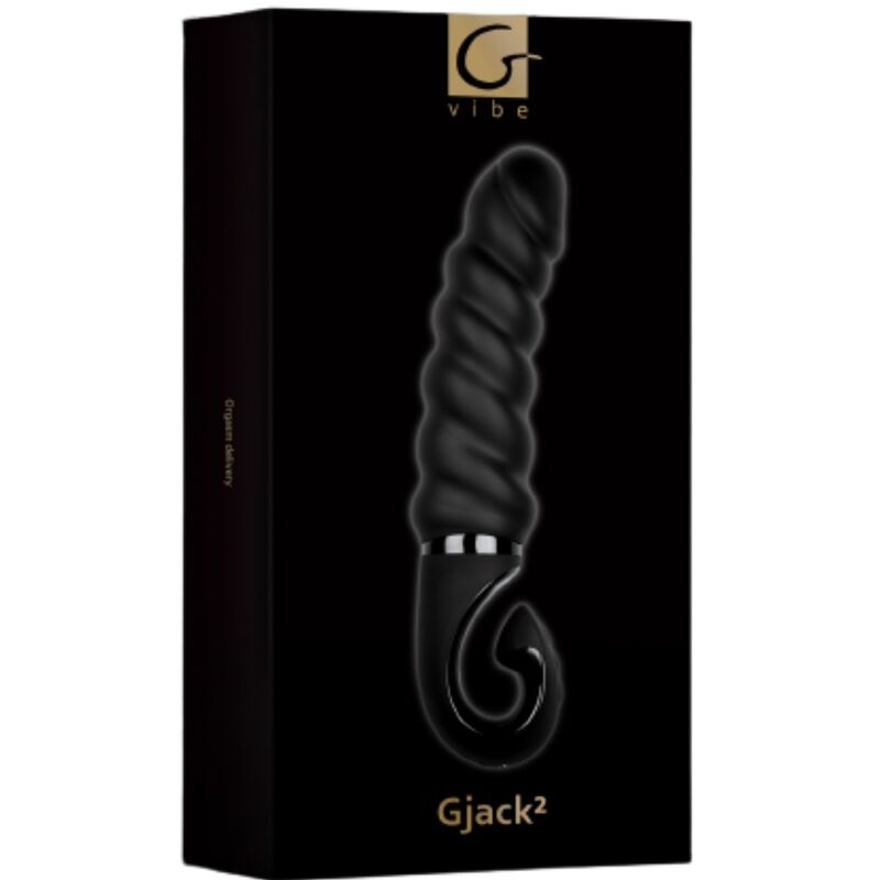 G-VIBE - G-JACK 2 - DILDO VIBRANTE NEGRO