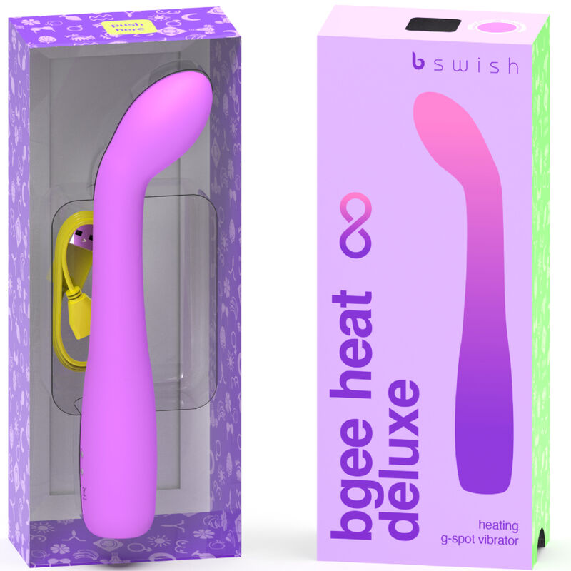 B SWISH - BGEE HEAT INFINITE DELUXE RECHARGEABLE LAVENDER SILICONE VIBRATOR