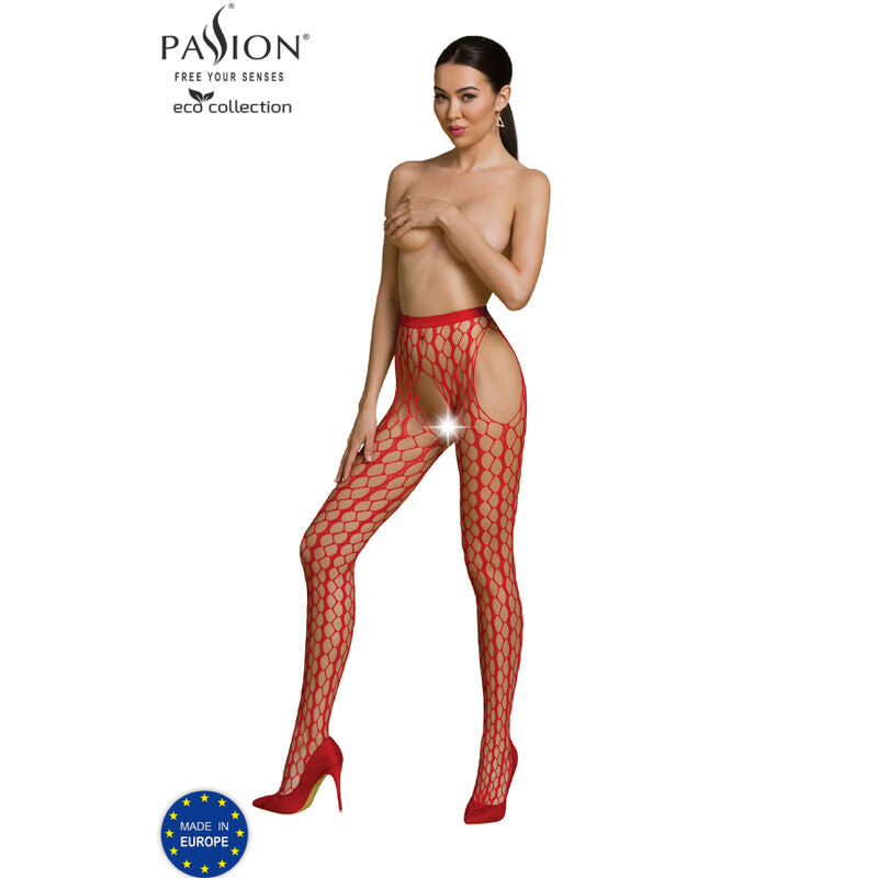 PASSION - COLECCIÓN ECO BODYSTOCKING ECO S007 NEGRO