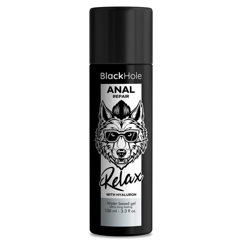 BLACK HOLE - WATER BASED ANAL RELAX REPAIR WITH HYALURON 100 ML