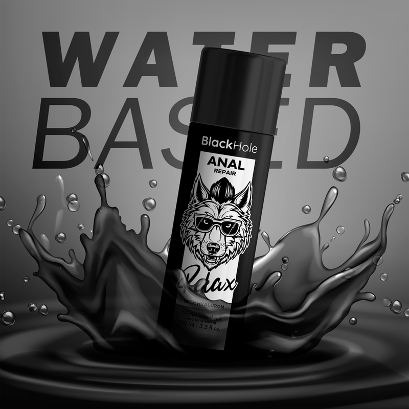 BLACK HOLE - WATER BASED ANAL RELAX REPAIR WITH HYALURON 100 ML