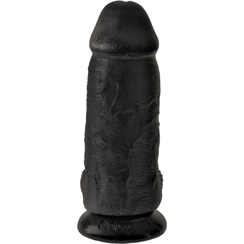 KING COCK - REALISTIC FAT PENIS 23 CM BLACK