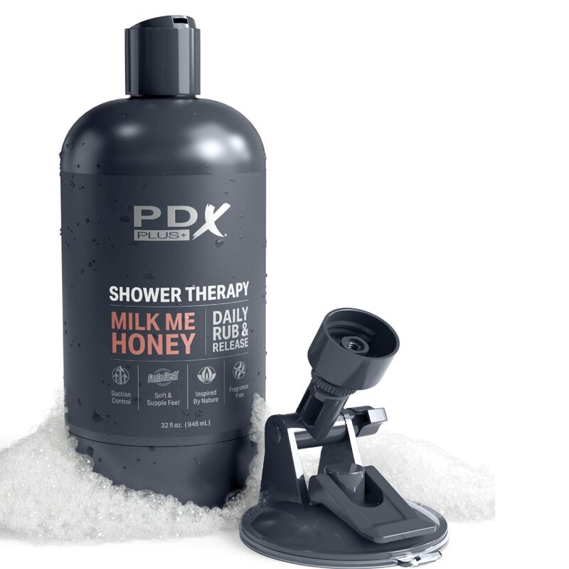 PDX PLUS - DISCREET MASTURBATOR STROKER BOTTLE DESIGN MILK ME HONEY CANDY SHAMPOO