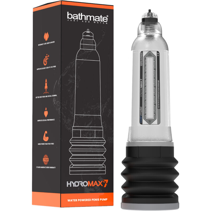 BATHMATE - HYDROMAX 7 CLEAR PENIS ENLARGEMENT PUMP