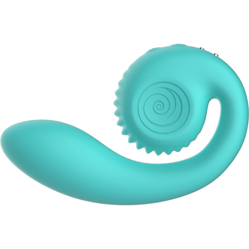 SNAIL VIBE - TURQUOISE CHALK DOUBLE STIMULATOR