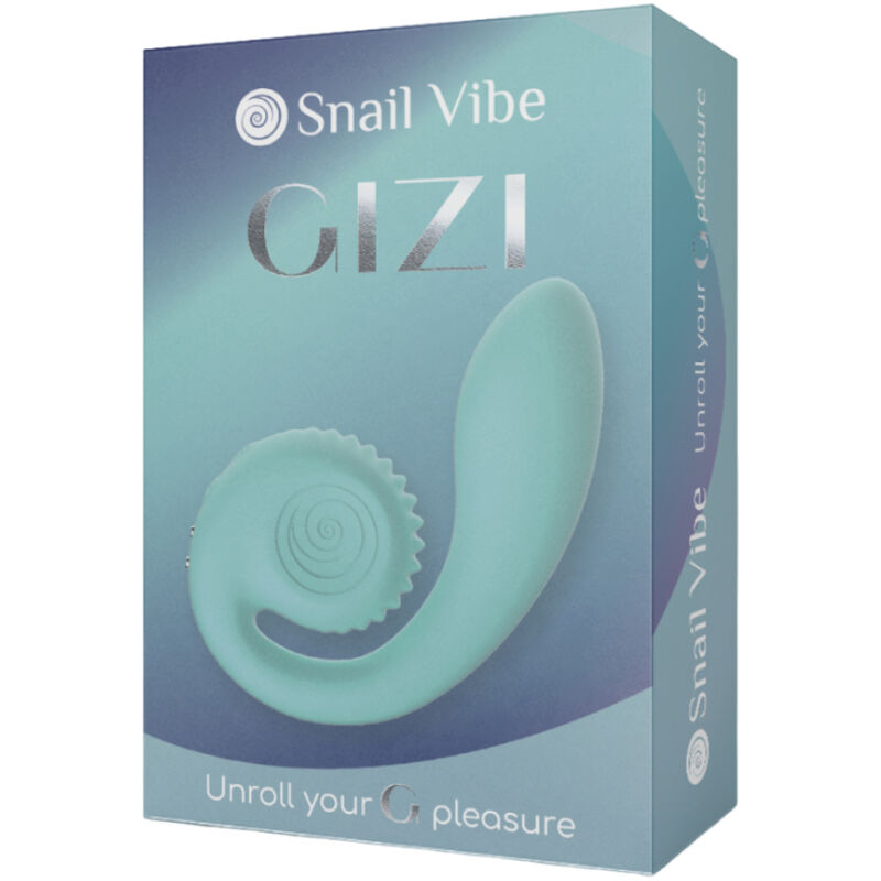 SNAIL VIBE - TURQUOISE CHALK DOUBLE STIMULATOR
