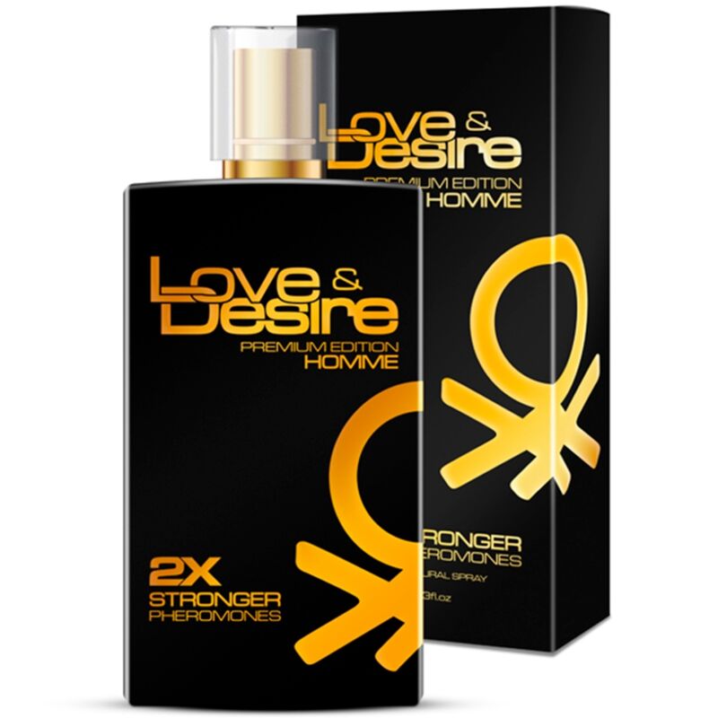 EURO1SEX - LOVE&DESIRE GOLD PERFUME PHEROMONES FOR HIM 100 ML