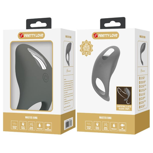 PRETTY LOVE - GEMMA ANEL VIBRADOR COM MEMÓRIA CINZA