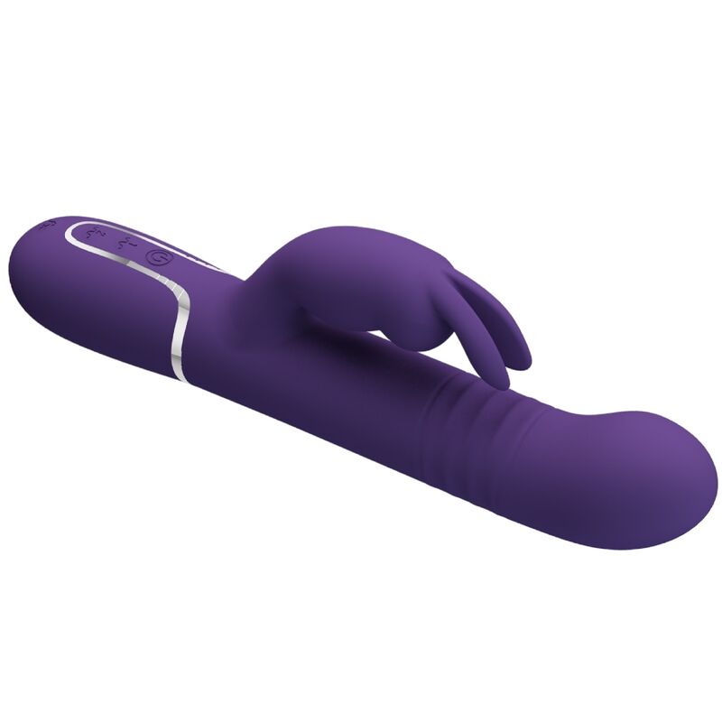 PRETTY LOVE - 4 IN 1 PURPLE RABBIT VIBRATOR COALE