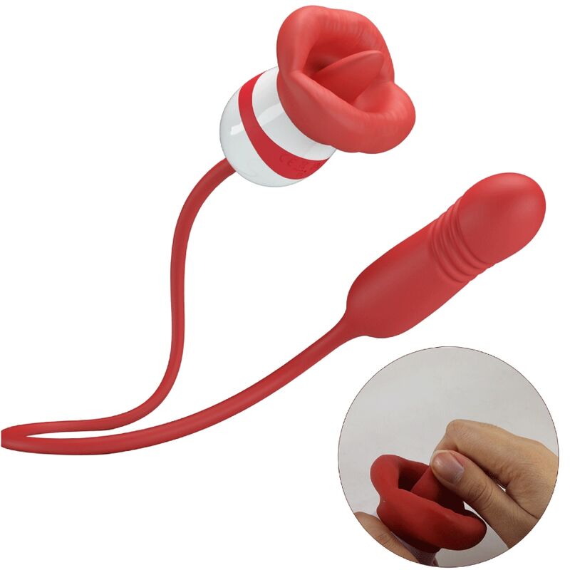 PRETTY LOVE - MASTURBADOR DE BOCA ROJA ASHLYNN