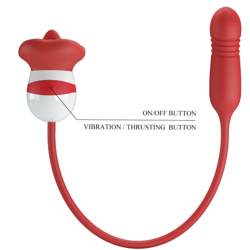 PRETTY LOVE - MASTURBADOR DE BOCA ROJA ASHLYNN