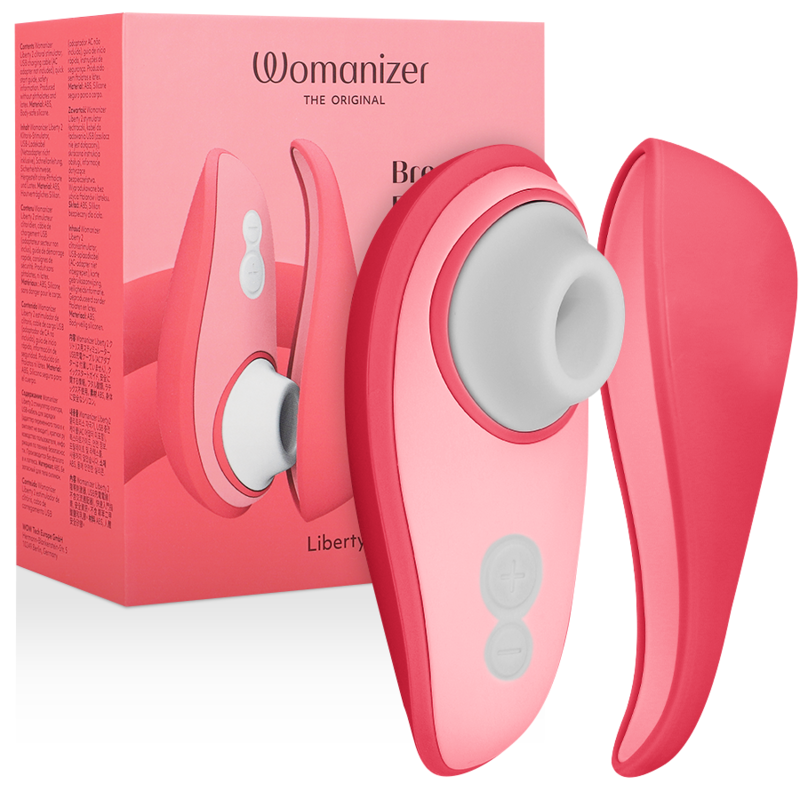 WOMANIZER - LIBERTY 2 CLITORAL STIMULATOR & SUCTIONER LIGHT GREEN