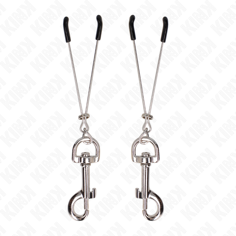 KINK - SILVER HOOK 7 CM POINTED TOE CLIP