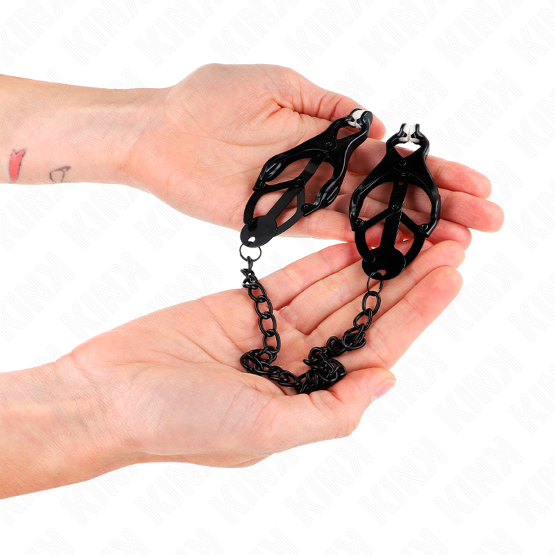 KINK - JAPANESE CLOVER NIPPERS WITH BLACK CHAIN 30 CM