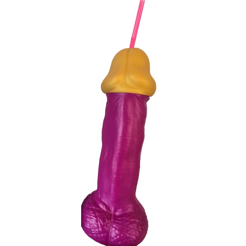 COPA PARA PENE DE PLÁSTICO FUCSIA