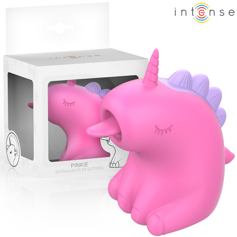 INTENSO - ESTIMULADOR DEL MEÑÍN UNICORNIO FUCSIA