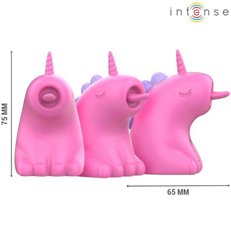 INTENSO - ESTIMULADOR DEL MEÑÍN UNICORNIO FUCSIA