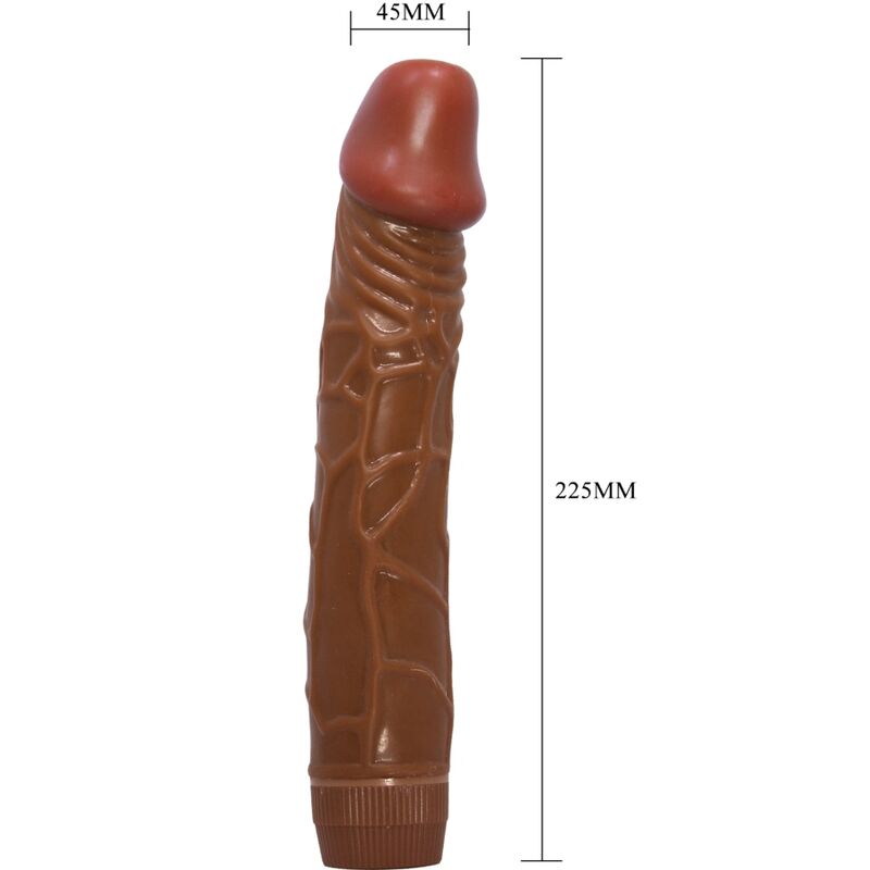 BAILE - REALISTIC VIBRATOR BOB 22.5 CM MULATTO