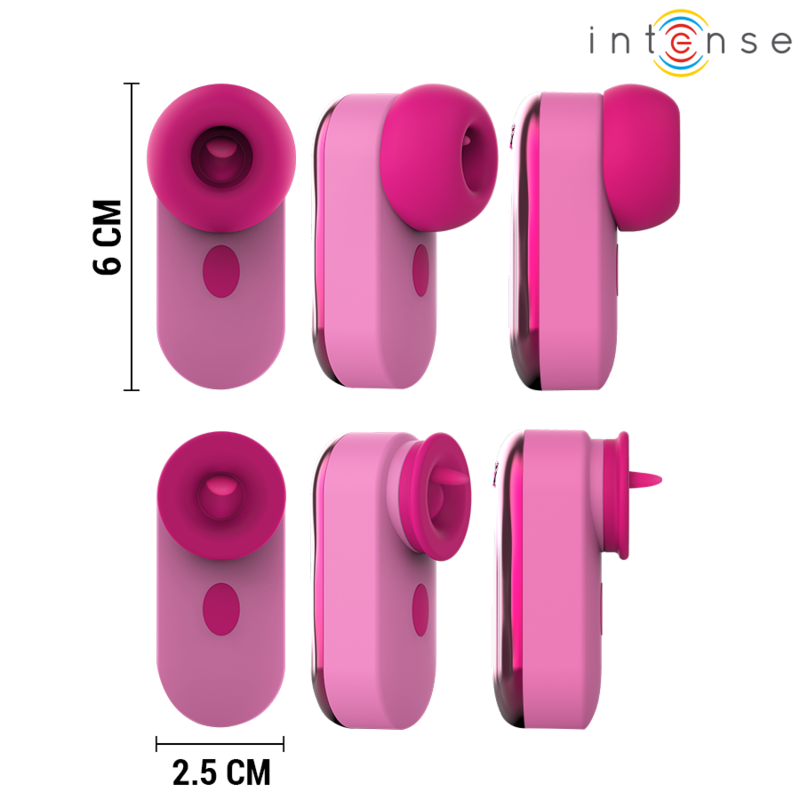 INTENSO - ESTIMULADOR DE CLÍTORIS SABRINA PINK