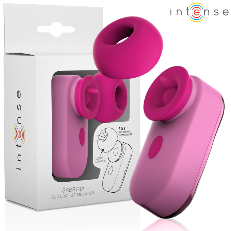 INTENSO - ESTIMULADOR DE CLÍTORIS SABRINA PINK
