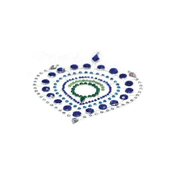 BIJOUX - INDISCRETS FLAMBOYANT BLUE AND GREEN