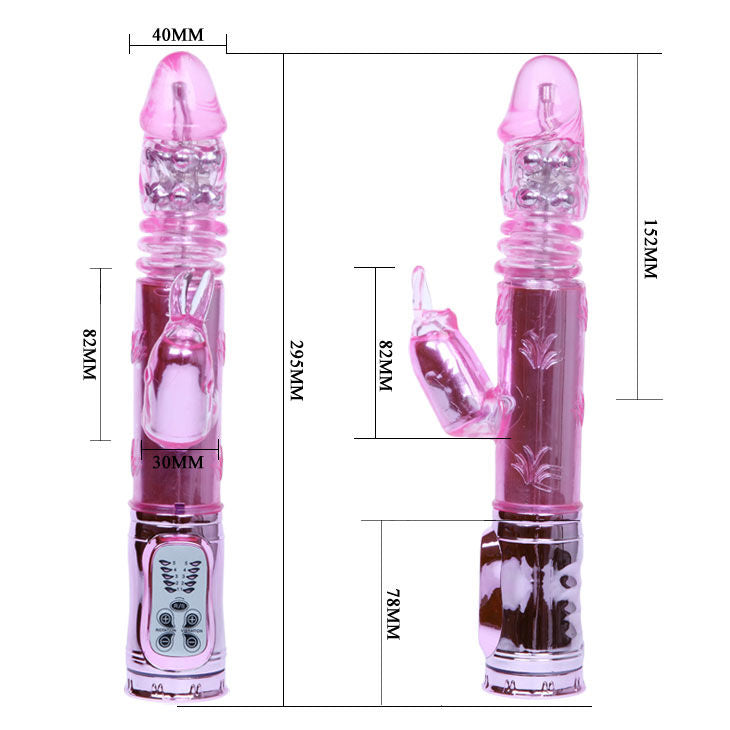 BAILE - ROTATOR THROBBING BUNNY PINK RAMPANT