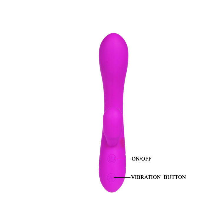 PRETTY LOVE - VICTOR VIBRADOR INTELIGENTE CON ESTIMULADOR DE CLÍTORIS