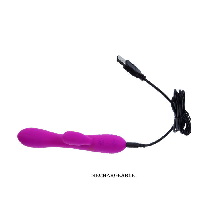 PRETTY LOVE - VICTOR VIBRADOR INTELIGENTE CON ESTIMULADOR DE CLÍTORIS