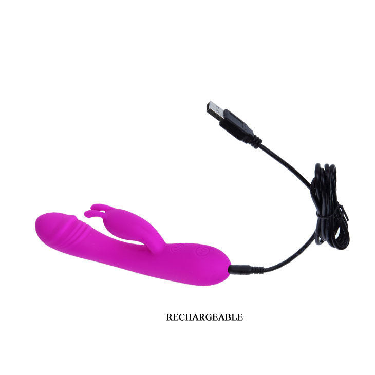 PRETTY LOVE - INTELIGENTE - VIBRADOR CONEJO 30 MODOS HUNTER