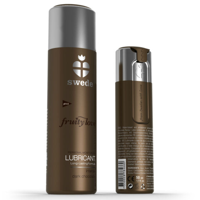 SWEDE - LUBRICANTE DE CHOCOLATE NEGRO FRUITY LOVE 100 ML