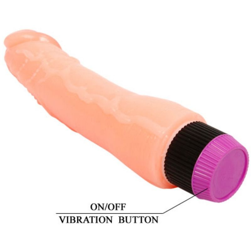 BAILE - VIBRADOR REALISTA NATURAL FLEXIBLE 24 CM