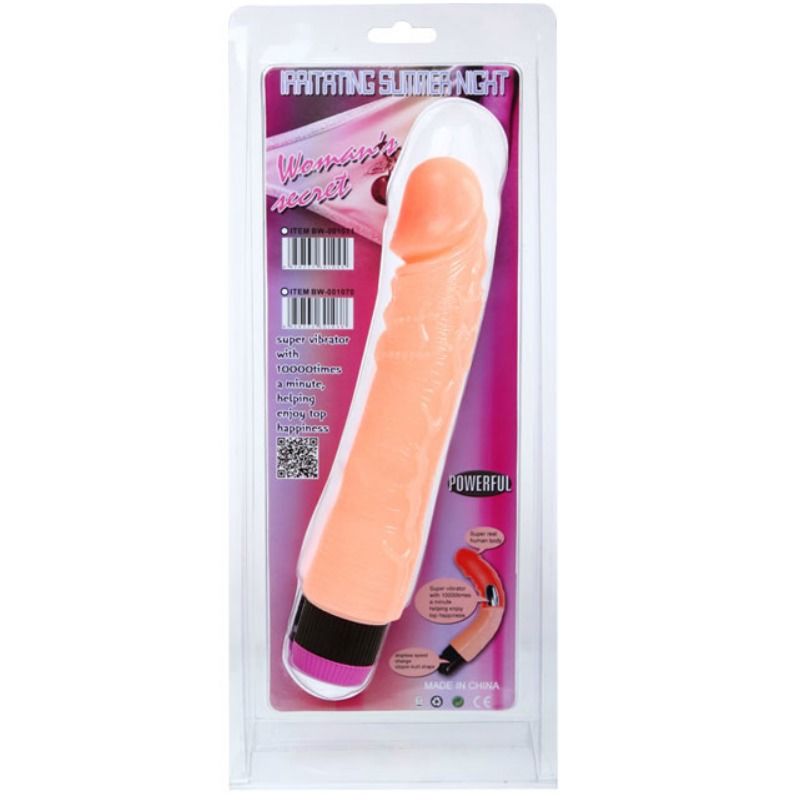 BAILE - VIBRADOR REALISTA NATURAL FLEXIBLE 24 CM