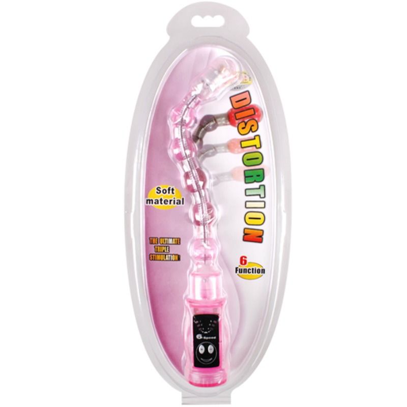 BAILE - DISTORO TRIPLE PINK STIMULATOR