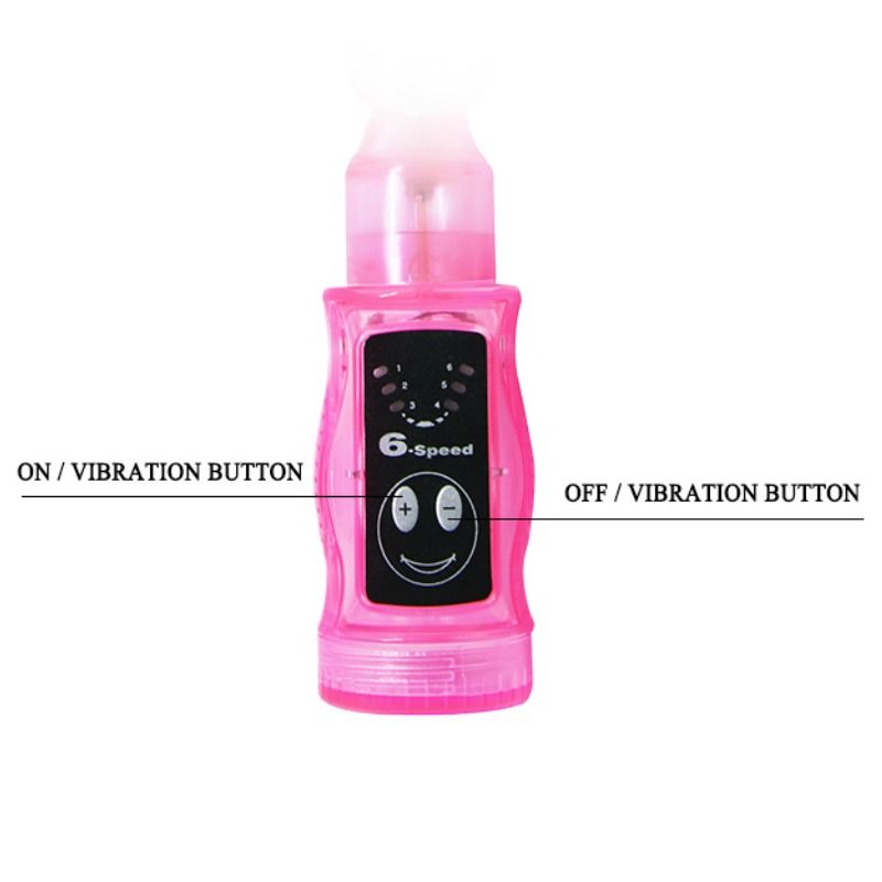 BAILE - DISTORO TRIPLE PINK STIMULATOR