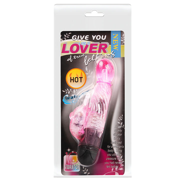 BAILA - TE DALE UN TIPO DE AMANTE VIBRADOR CON CONEJO ROSA 10 MODOS
