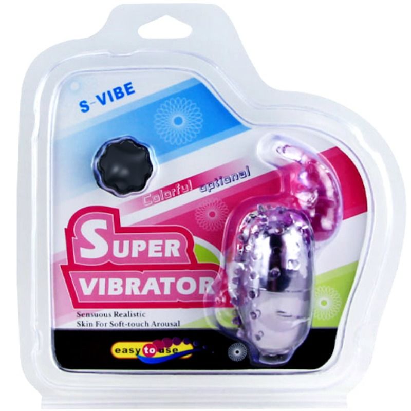 BAILE - HUEVO SUPER VIBRADOR CON ESTIMULADOR