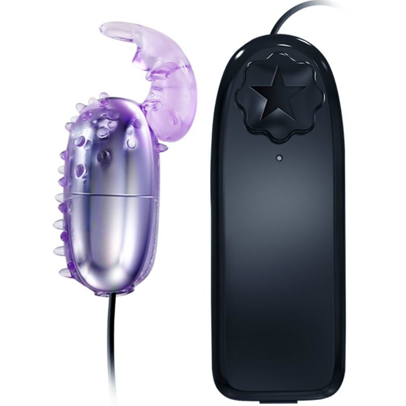 BAILE - HUEVO SUPER VIBRADOR CON ESTIMULADOR