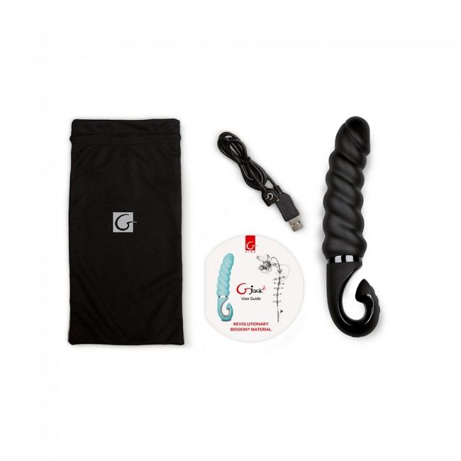 G-VIBE - G-JACK 2 - DILDO VIBRANTE NEGRO