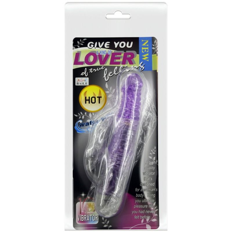 BAILE - REGALA A TU AMANTE UN VIBRADOR TIPO AMANTE LILA