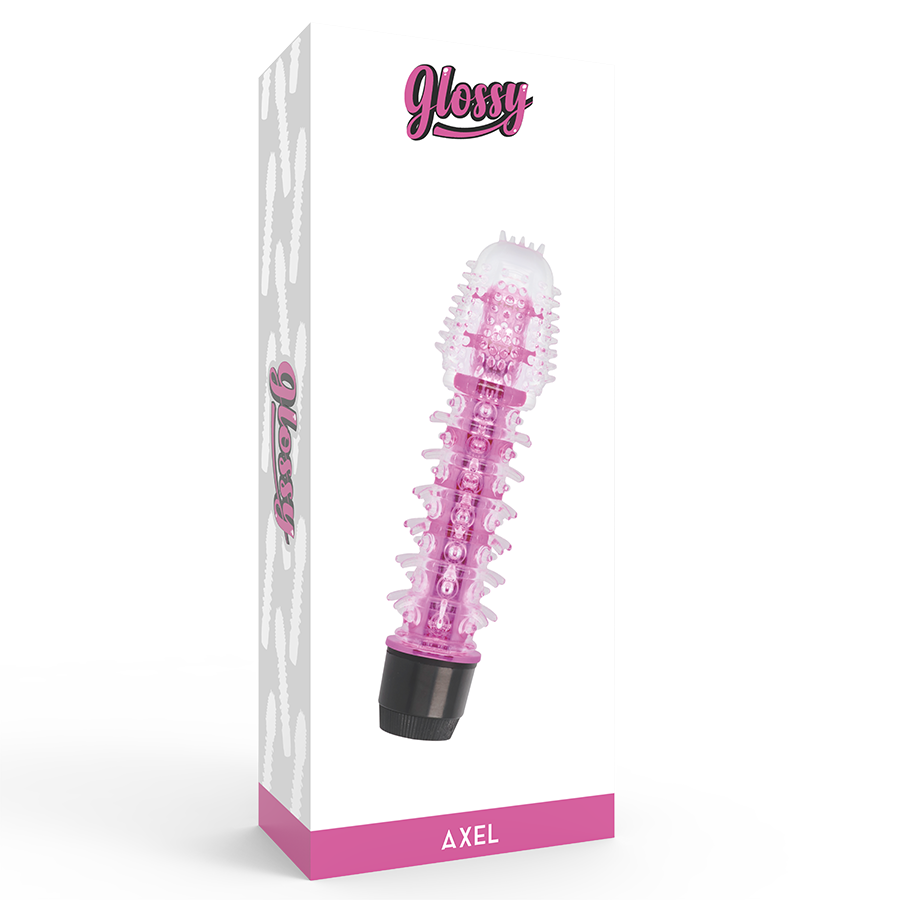 GLOSSY - VIBRADOR ROSA AXEL