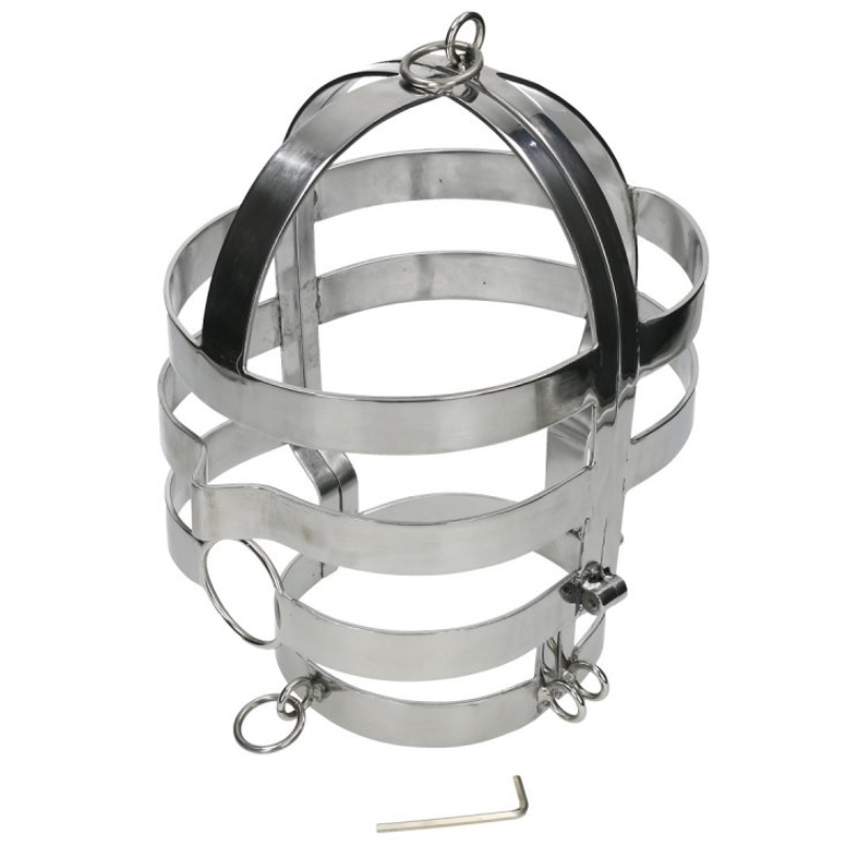 MÁSCARA DE COLLAR DE ACERO - METAL DURO