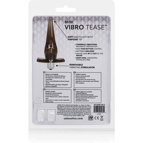 CALEXOTICS - MINI VIBRO TEASE NEGRO