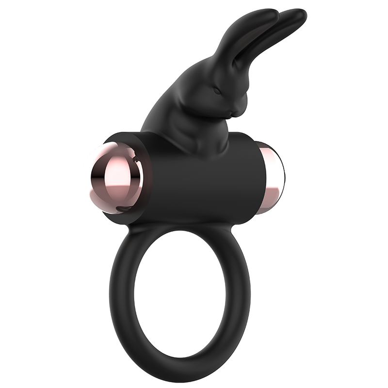 COQUETTE CHIC DESIRE - ANILLO VIBRADOR NEGRO/DORADO